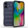 Kompatibel med iPhone 16 Plus-deksel Robust TPU Støtsikkert Mobiltelefondeksel DarkBlue