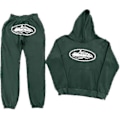 Miniatyrbillede 1 af 5: Corteiz Mænds Y2k Joggingdragt, 2-delt Letvægts Tracksuit_x67 Green M