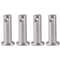 Miniatyrbillede 1 af 3: 4 stk Enkelthuls gaffelstifter 4 mm x 40 mm 304 rustfrit stål M4 gaffelstifter (A-5-F6) 3MM*30MM