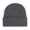Miniatyrbild 2 av 6: Ingen statisk-ingen frizz-ingen trasselhatt, mössa med silkesfoder, satin-fodrade vinterhattar strumpor hattar för kvinnor grey