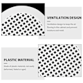 Miniatyrbillede 2 af 3: 20 stk Soffit Vent 60mm under kabinet Luftventil Dæksel Rund Vent Cover Soffit Vent