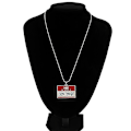 Miniatyrbillede 2 af 5: Firkantet vedhæng halskæde Choker Chain Metal Slank-skyggefuld Charm Clavicle Chain