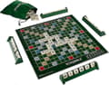 Deluxe Scrabble-set med låsbara brickor för familjekul - HF