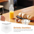 Miniatyrbillede 3 af 4: 10 stk. Husholdnings Juiceflasker Multifunktionelle Plastikflasker Praktiske Tomme Flasker