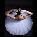 Miniatyrbillede 3 af 4: Professionel Platter Tutu Sort Hvid Rød Ballet Dansekostume Til Kvinder Tutu Ballet Voksen Ballet Dansenederdel Med Undertøj Black L