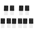 Miniatyrbild 1 av 5: 5 par svart 2sa1943 2sc5200 power matchad ljudtransistor -a