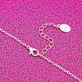 Pikkukuva 4 / 7: Barbie Crystal Script Logo kaulakoru xixl Gold