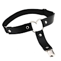 Pikkukuva 1 / 10: 2 kpl Naisten Garter Belt Elastinen Sydän Tekokuvinahasta Jalka Garter Belt black