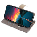 Miniatyrbild 3 av 5: För OnePlus Nord CE 3 Lite 5G/Nord N30 5G Case PU Läder Blixtlås Fickställ Cover Grey Style A OnePlus Nord CE 3 Lite