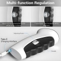 Miniatyrbillede 4 af 5: Grip Strength Trainer, Grip Strength Tester Hand Grip Exerciser Auto Capturing Digital Hand Dynamom white