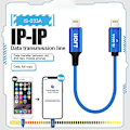 Pikkukuva 3 / 4: ISOFT IS-003A tiedonsiirtojohto Lightning-Lightning Easy Copy -datakaapeli iPhonelle