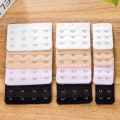 Miniatyrbilde 2 av 5: 4/4/5 stk Dame BH-forlengerstropp 3 rader 2/3/4 spenner Justerbar beltespenne Forlengelsesstropp Krokklemme 4pc four rows