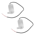 Miniatyrbilde 1 av 5: 2 stk Mini nedsenkbar vannpumpe DC 2,5-6v lavstøy børsteløs motorpumpe120l/t White
