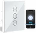 Dimmer, Procentfunktion WiFi Ljusdimmer med Timerfunktion, WLAN Röststyrning Infälld Belysning