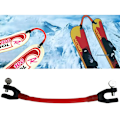 Miniatyrbild 3 av 5: 7 Färger Skidspetsanslutning Nybörjare Vinter Barn Vuxna Skidträning Hjälp Utomhus Träning Sport Snowboard Tillbehör Green Size-14x7cm