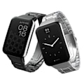 Miniatyrbillede 4 af 5: Metalurrem til Xiaomi Smart Band 7 Pro Armbånd i rustfrit stål til Mi Band
