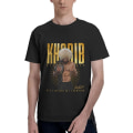 Miniatyrbillede 1 af 5: Khabib Nurmagomedov Aldult Casual T-Shirts Music Tour 2024 Mænd Komfortabel T-shirt XL