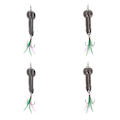 Miniatyrbillede 4 af 5: 4 stk. fiskeblink agn krog Dick spinner ske fisk Vib Wobble agn
