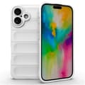 Kompatibel med iPhone 16 Plus-deksel Robust TPU Støtsikkert Mobiltelefondeksel White