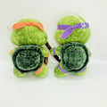 Pikkukuva 3 / 5: 25 cm Teinage Mutant Ninja Turtles Tmnt Leo Raph Pehmeä täytetty pehmolelu A SET