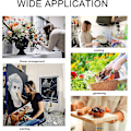 Miniatyrbilde 4 av 5: Hageforkle Damekors Ryggforkle med lommer Japansk arbeidsforkle Hagearbeid Matlaging Maling Baking