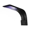 Aquarium Lamp LED White and Blue Light Nano Clip Lighting Black