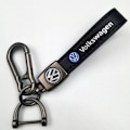 Miniatyrbillede 1 af 5: Læder Nøglering til Bil | Metal Finish | Robust Nøglering | Nøglering og Krogbeslag Gun Color Hardware Volkswagen