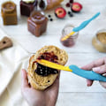 Miniatyrbillede 2 af 3: Glasspatel til at øse og skrabe - Unikke sjove køkkenredskaber til madentusiaster - BPA-fri & 100% fødevaresikker - Crepe-spreder