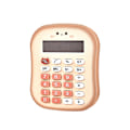 Miniatyrbillede 1 af 2: Standard lommeregner 12 cifre, skrivebordslommeregner med stort LCD-display til kontor, skole, hjem og erhvervsbrug Automatisk dvale. brown