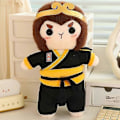 Miniatyrbillede 1 af 5: Black Myth: Goku legetøj - Sort Goku bamse, Monkey King bamse, Ape God bamse Black 25cm