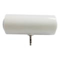 Pikkukuva 1 / 5: Mini-kaiutin 3,5 mm:n kannettava kaiutin Mini-vahvistettu kaiutin Plug and Play matkapuhelimille ja tableteille White