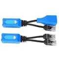 2st Splitter RJ45 Combiner POE-adapteranslutningar Strömkabelsats