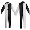 Pikkukuva 4 / 6: Art The Clown Cosplay - Elokuva Terrifier 2 - Puku ja Huppu MEN and Headgear 2 M