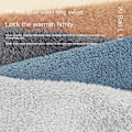 Miniatyrbilde 3 av 4: Teddy Legs Lange Sokker - Teddy Legs Sokker, Over Kneet Høy Fuzzy Leg Warmer Sokker Morsomme Fuzzy Lange Vintersokker silver gray