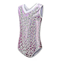 Miniatyrbillede 2 af 5: Piger Sleeveless Dansedragt Gymnastik Leotard Ballet Leotards Purple 13-14Y
