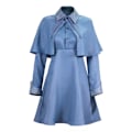 Miniatyrbild 4 av 6: Fleur Delacour Harry Potter Kostym för Flickor Set Ve Azul 130