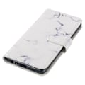 Miniatyrbild 4 av 5: För Samsung Galaxy A35 Läderfodral Case printed Folio Cover Marmor White Style F Samsung Galaxy A35 5G