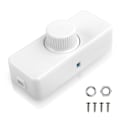 Miniatyrbillede 1 af 5: LED Lysdæmper 3w-100w Dæmperskifter og Rotationsdæmper 220-240v med Dæmpbar Smartknap til Dæmpbare LED-lamper osv.