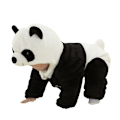Miniatyrbild 2 av 3: Söt djurdräkt för småbarn flicka pojke Halloween kostym Fuzzy varm höst vinter kläder Halloween presenter panda XL