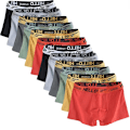 Pikkukuva 2 / 7: 6 kpl Miesten Alusvaatteet Miesten Puuvillaiset Alushousut Miesten Puuvillaiset Alushousut Shortsit Hengittävät Boxerit Mukavat Pehmeät Pluskoko Sekaväriset Mixed color XL55-65kg