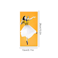 Miniatyrbillede 3 af 5: Vandtæt Classy Girl Tissue Box Retro Tissue Boxes Opbevaring Case Household Yellow