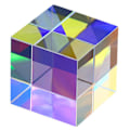 Miniatyrbillede 1 af 3: Optisk Glas Dispersion Prisme Uddannelsesmodel Uddannelsesglas Fysiske gaver 01