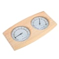 Miniatyrbillede 5 af 5: 2 i 1 saunarum Trætermometer Hygrometer Damptemperatur fugtighedsmåler