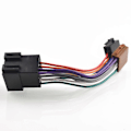 Miniatyrbild 2 av 4: Bilradio ISO-adapter Förlängningskabel för Peugeot 106 206 306 307 405 406 607