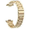 Miniatyrbild 1 av 4: Armband i rostfritt stål för Huawei Watch Fit 3 - Silver Gold Huawei Watch Fit 3