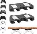 Game Controller Holder, Wall Mount/Controller Stand, 2-pack, Hanging Handle Organizer Accessories for Xbox Series X, Switch, Universal Controller, Black
