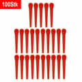 100x Plastkniver Reservekniver Til Gardena Gresstrimmer Easycut Li-18/23r (100stk) szkyd