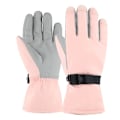 Miniatyrbild 1 av 5: Helfinger skidhandskar Elastiska pekskärmshandskar Fleecefoder Varma handskar Pink