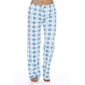 Pikkukuva 1 / 4: Naisten Ruudullinen Flanellihousut Taskuilla Pehmeät Ruudullinen Pyjama Housut Naisille CNMR Sininen-WELLNGS sininen blue XXL