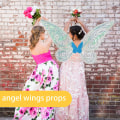 Miniatyrbild 3 av 5: Fairy Wings För Vuxen Dress Up Glittrande skira vingar Halloween Fairy Kostym Ängla Vingar För Barn Flickor Kvinnor Blue